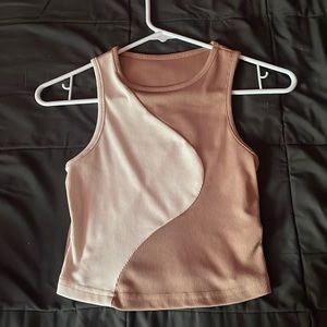 Spit tank top